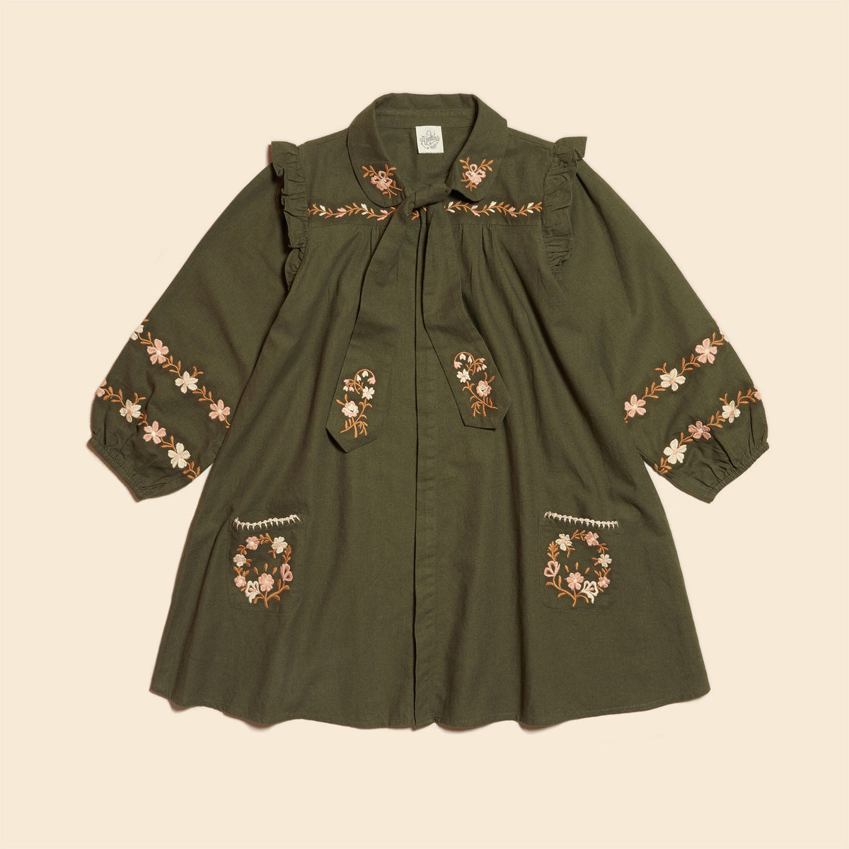 ワンピース apolina Sally Dress Forest 5-7y Sally' Dress - Forest – Sage Kids