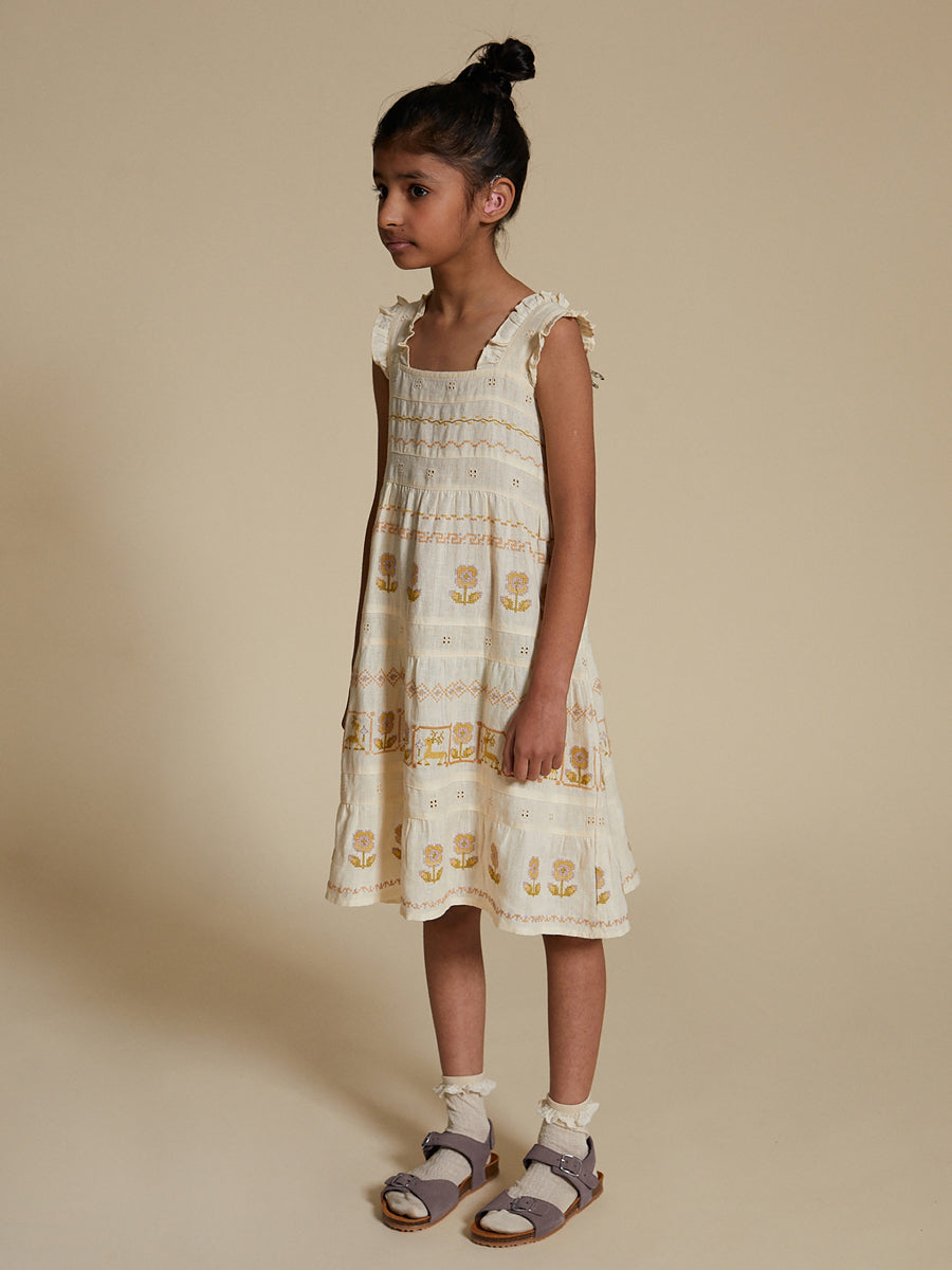 Apolina Rosalie Sundress Magnolia 5-7y 【公式ショッピングサイト】