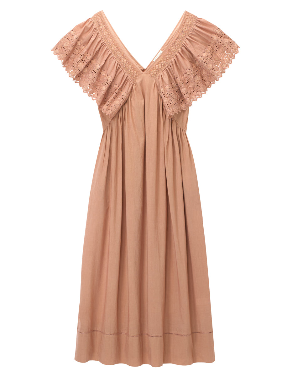 vintage rose dress Camelia