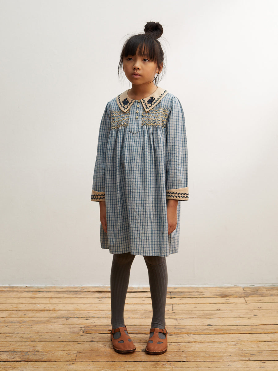 当日発送 apolina LUCILLE DRESS - BLUE STONE | artfive.co.jpキッズ服女の子用(90cm~) ワンピース