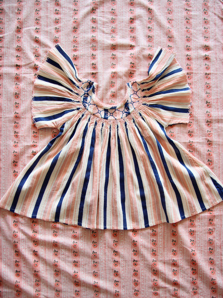 Butterfly Blouse - Big Stripe – Sage Kids