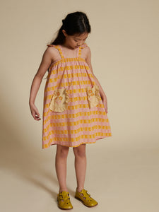 'Daphne' Dress - Parasol Stripe