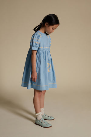 'Mya' Dress - Bay Blue