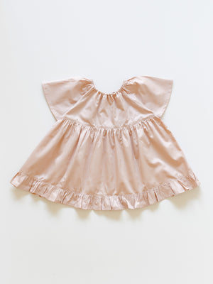 Daughter Dusty Pink Petal Dress For Girls 