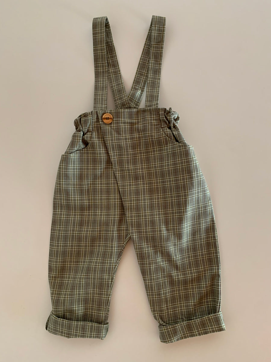 Dalston Trousers - Green Check