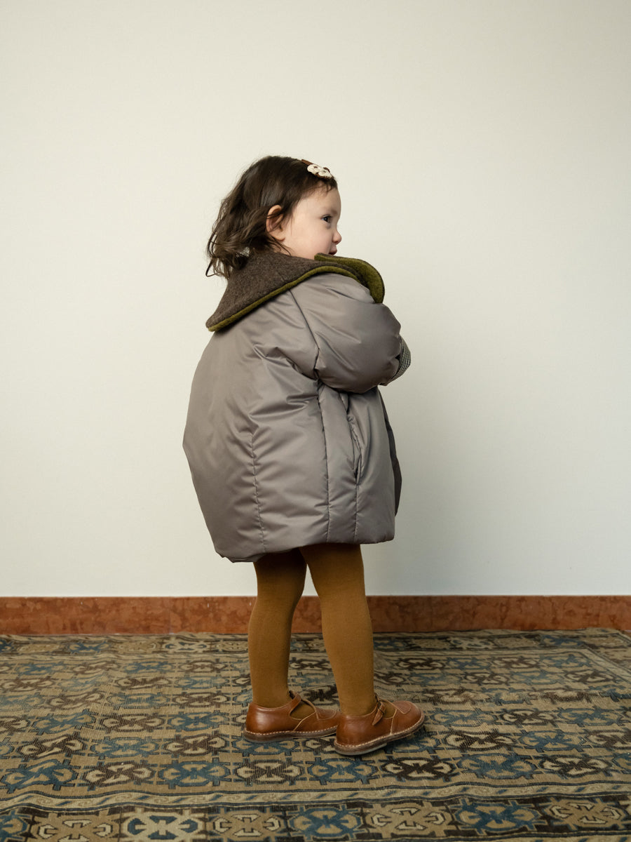 Lupo Kimono Sporty Coat - Grey – Sage Kids