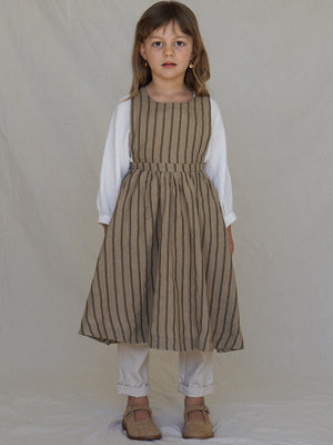 Girls Traditional Brown Pinafore at Rs 519/piece(s) | School Uniforms in  Mumbai | ID: 11977815691