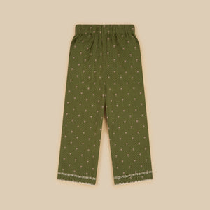 'Milo' Trousers - Valley Calico Fern