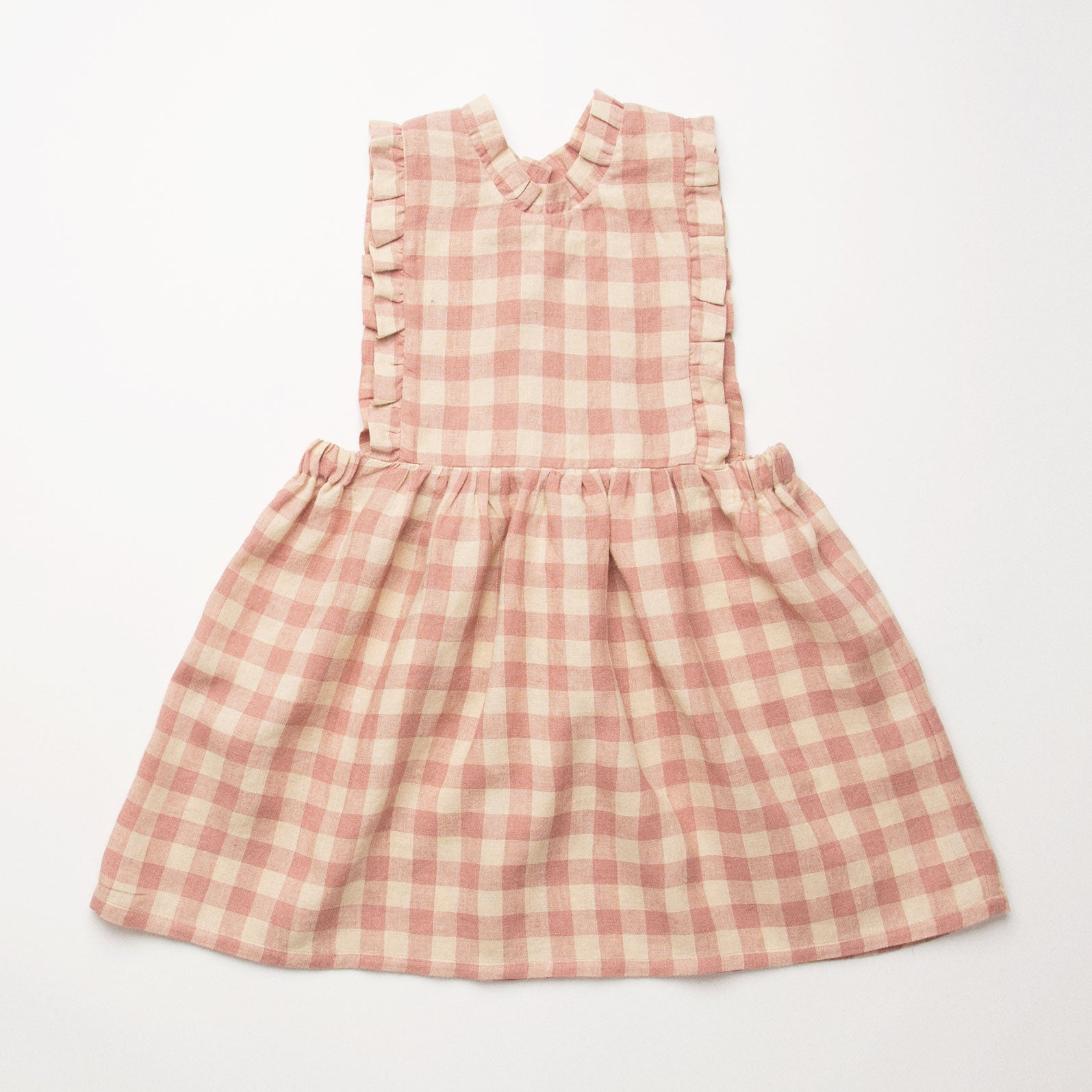 pink check pinafore dress Miss Selfridge Boucle Check Pinafore Dress In Pink
