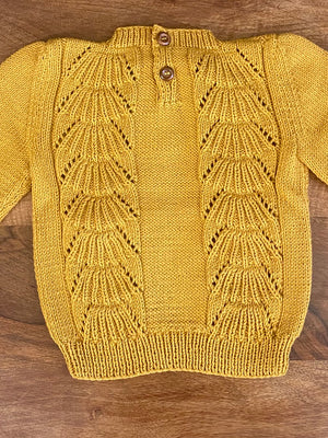 Mare Pullover Sweater - Golden Yellow