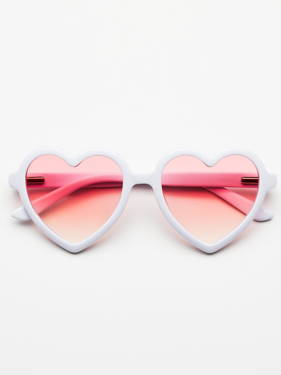 Children's heart shaped Lola sunglasses by Sons and Daughters 