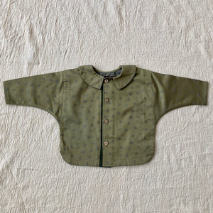 Marlo Shirt - Green Dots