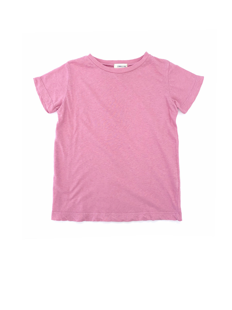 Long Live The Queen Short Sleeve Pink T Shirt For Girls